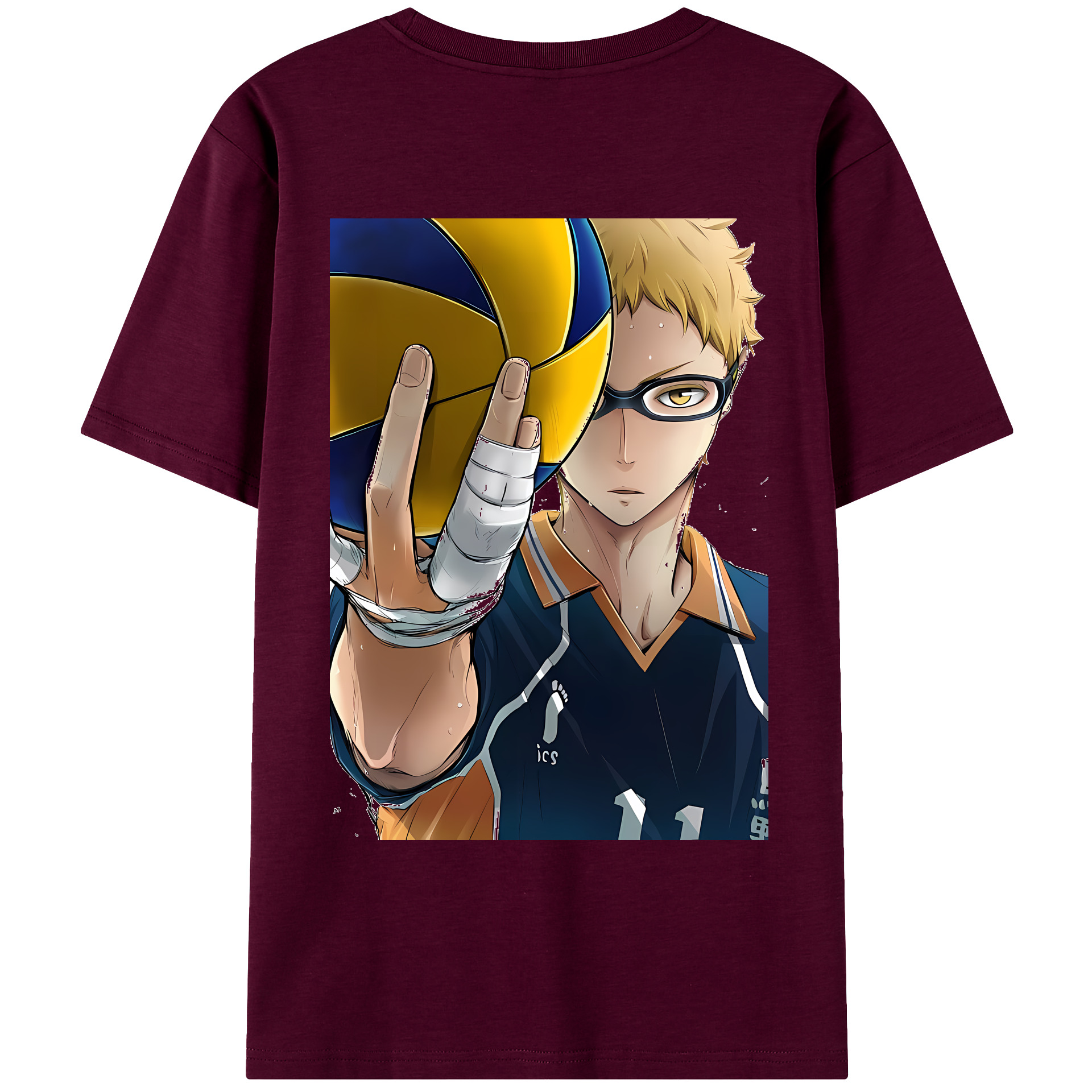 （画像用） ハイキュー!! Haikyu!! レディース半袖Tシャツ(バックプリント)